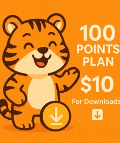 Add 100 Points (P) for Downloads