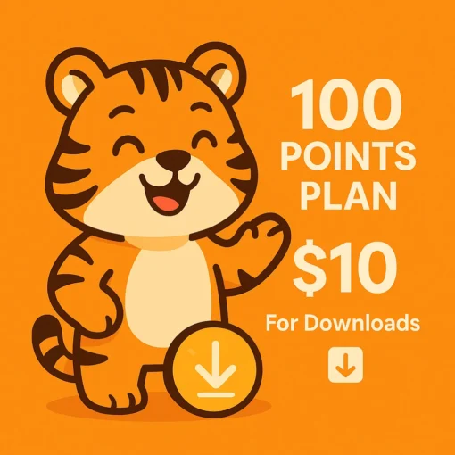 Add 100 Points (P) for Downloads